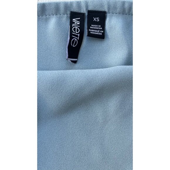 Valette Women's Blue Tourmaline Strappy Tunic Top Size XS - Picture 9 of 12